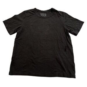 Faherty Sunwashed Crew Tee in Washed Black